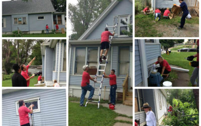 Core Bank Team Participates in the Brush Up Nebraska Paint-A-Thon