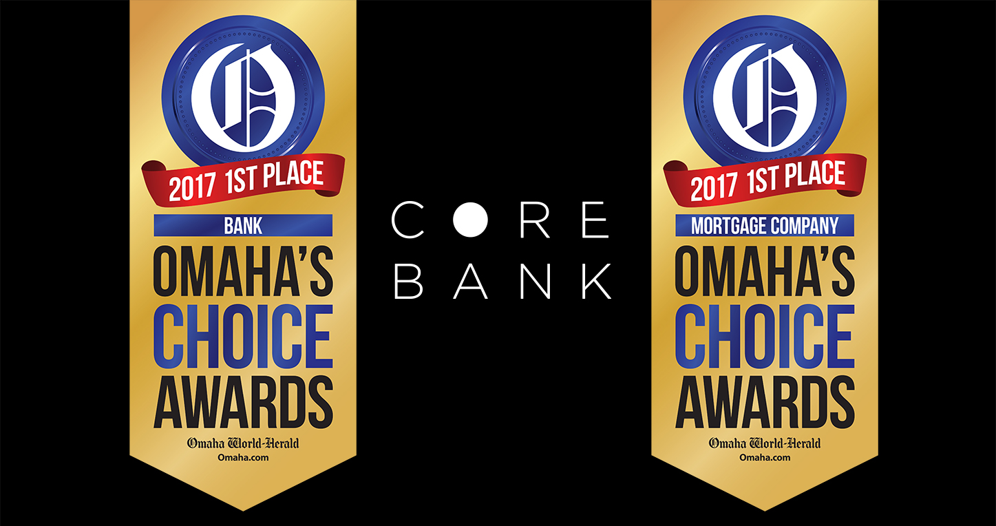 Core Bank wins Omaha's Choice Award