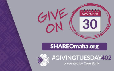 Core Bank presents #GivingTuesday402 – Give on NOV 30!