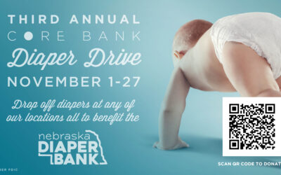 Third Annual Core Bank Diaper Drive in November