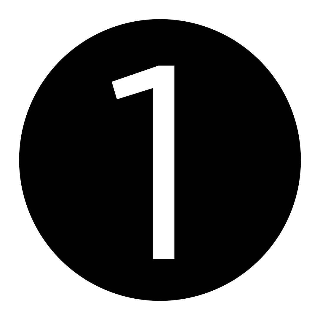 number 1
